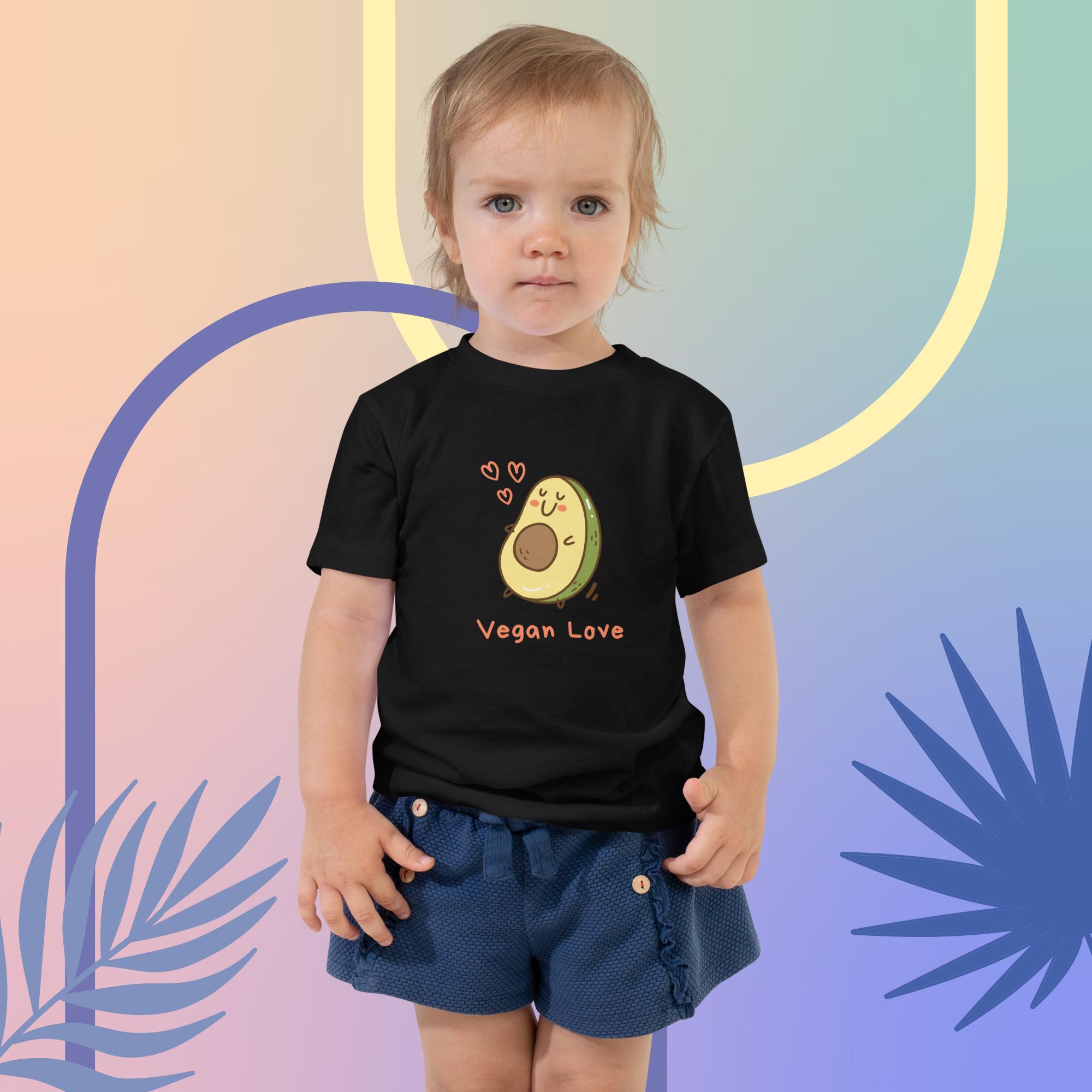 Camiseta para niños "Vegan Love" - Imagen 3
