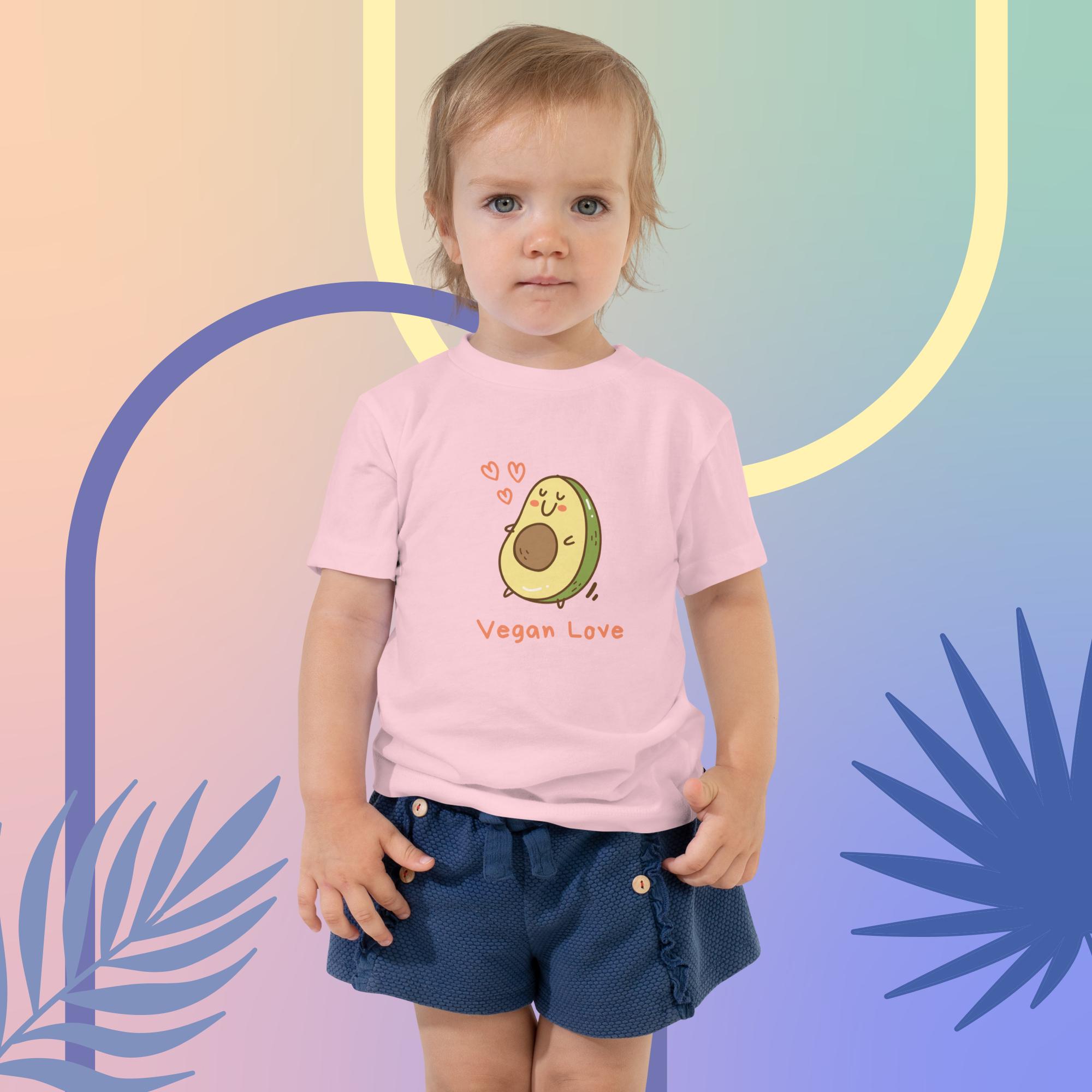 Camiseta para niños "Vegan Love"