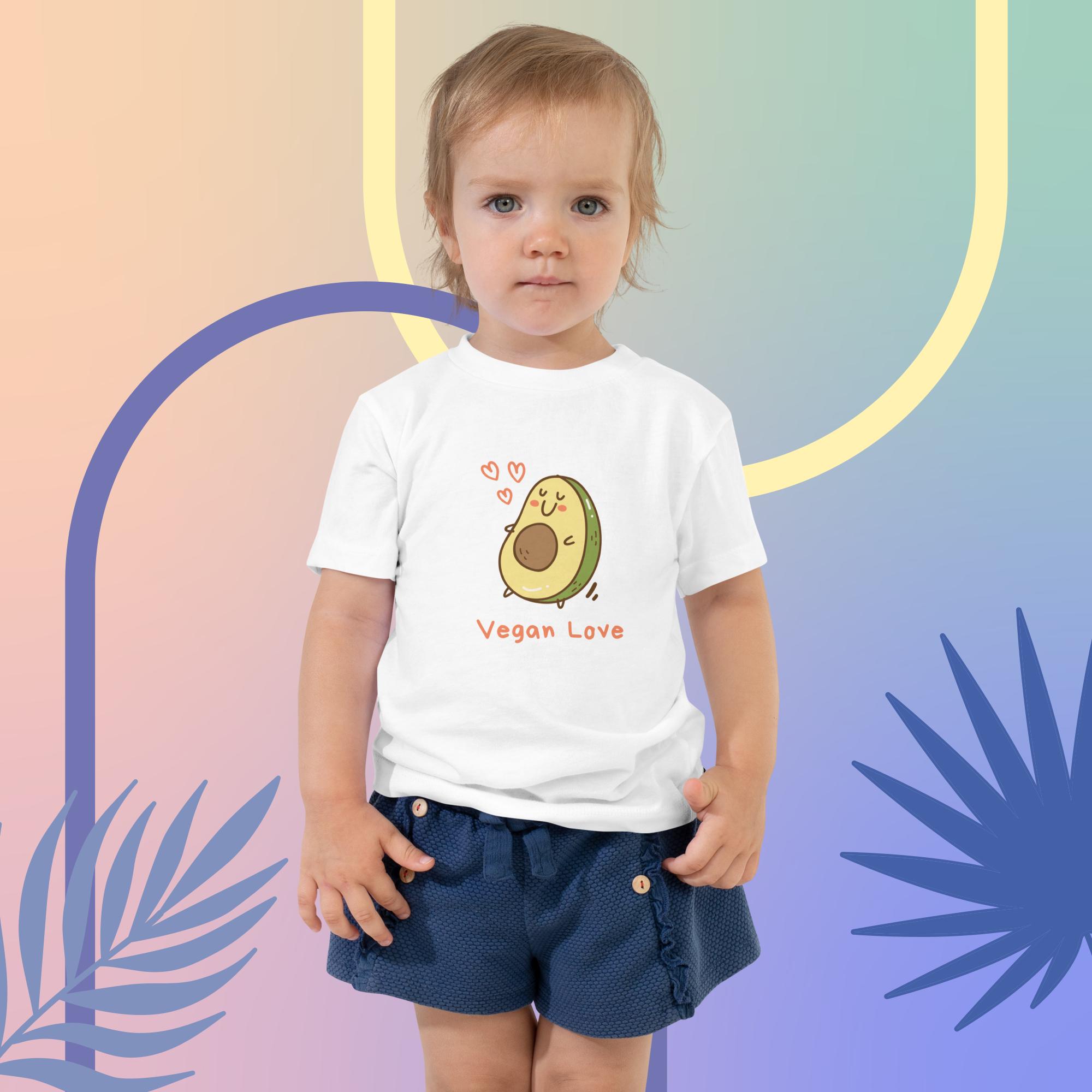 Camiseta para niños "Vegan Love" - Imagen 2