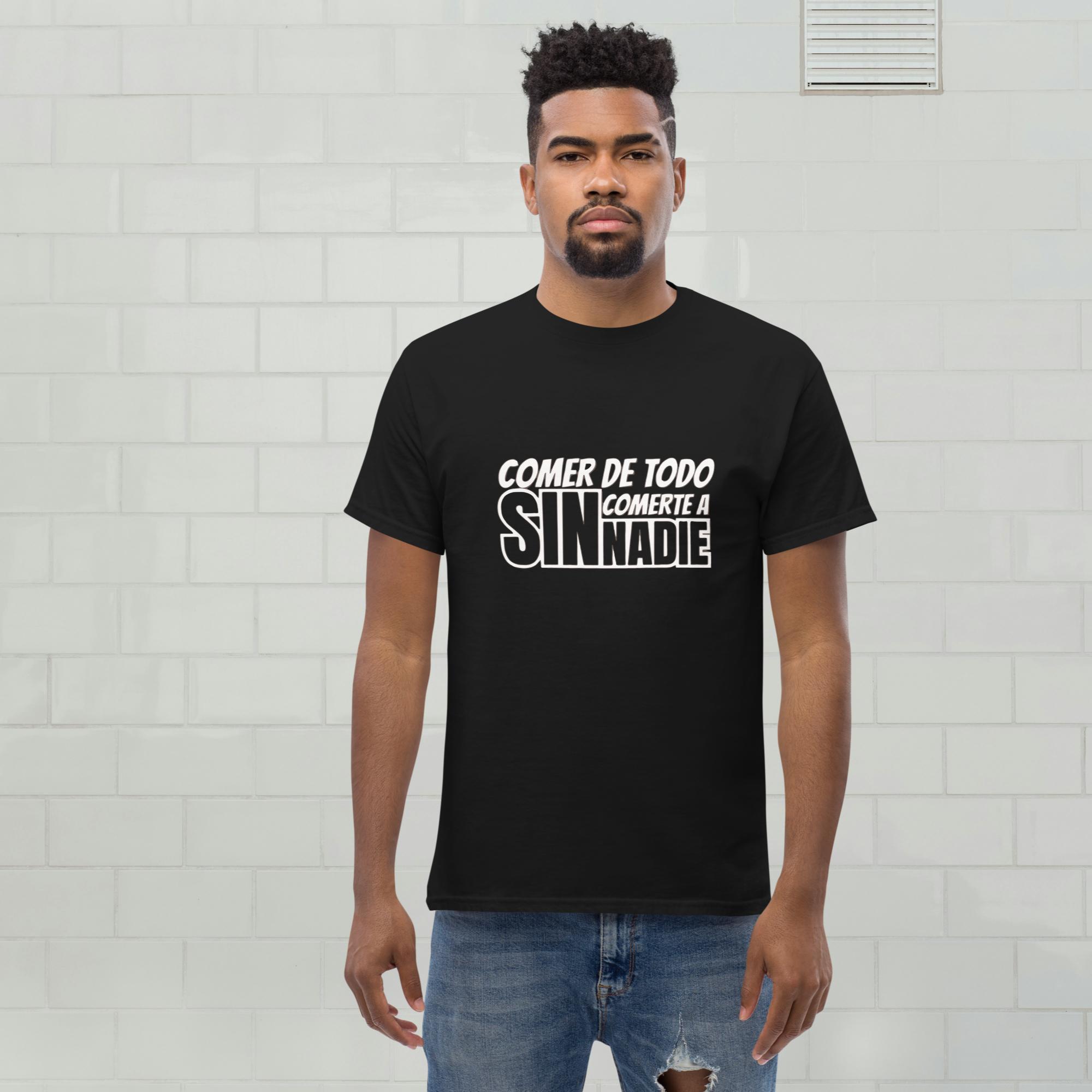 Camiseta Vegana Unisex "Comer de Todo sin Comerte a Nadie" - Imagen 2