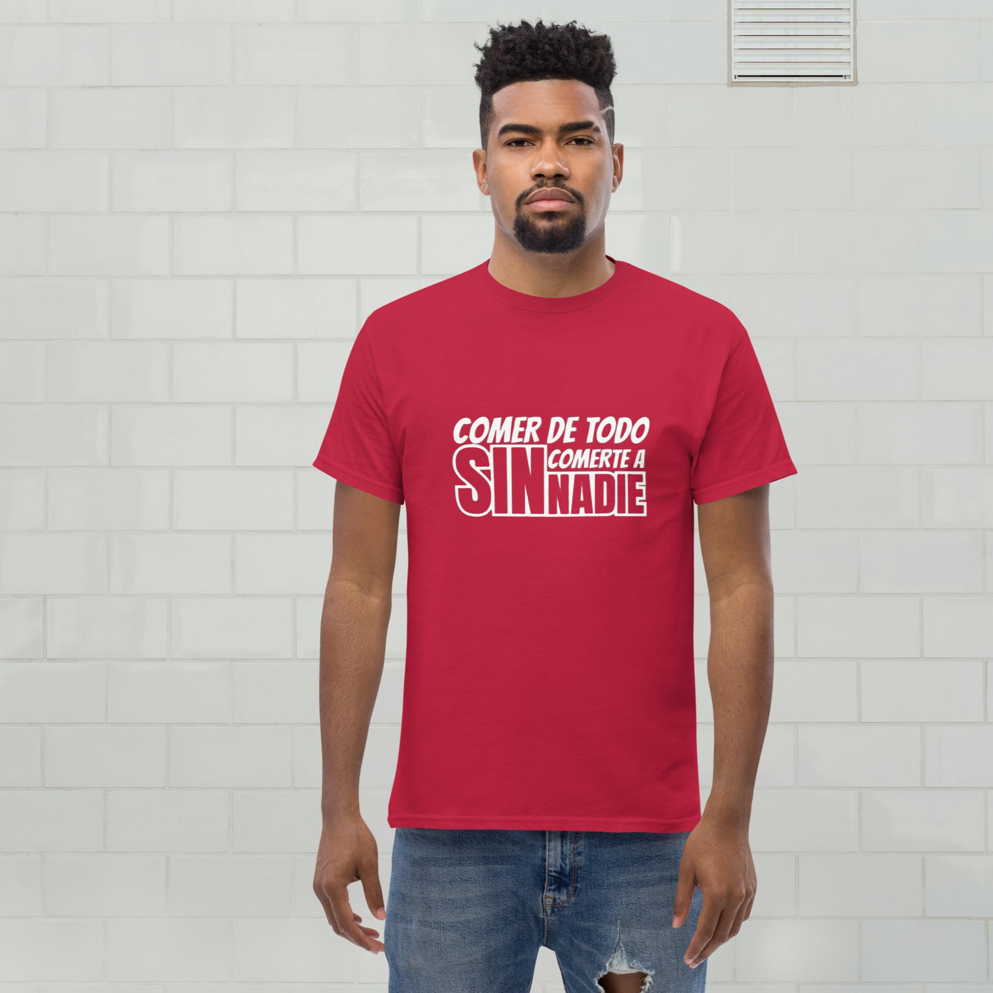 Camiseta Vegana Unisex "Comer de Todo sin Comerte a Nadie"
