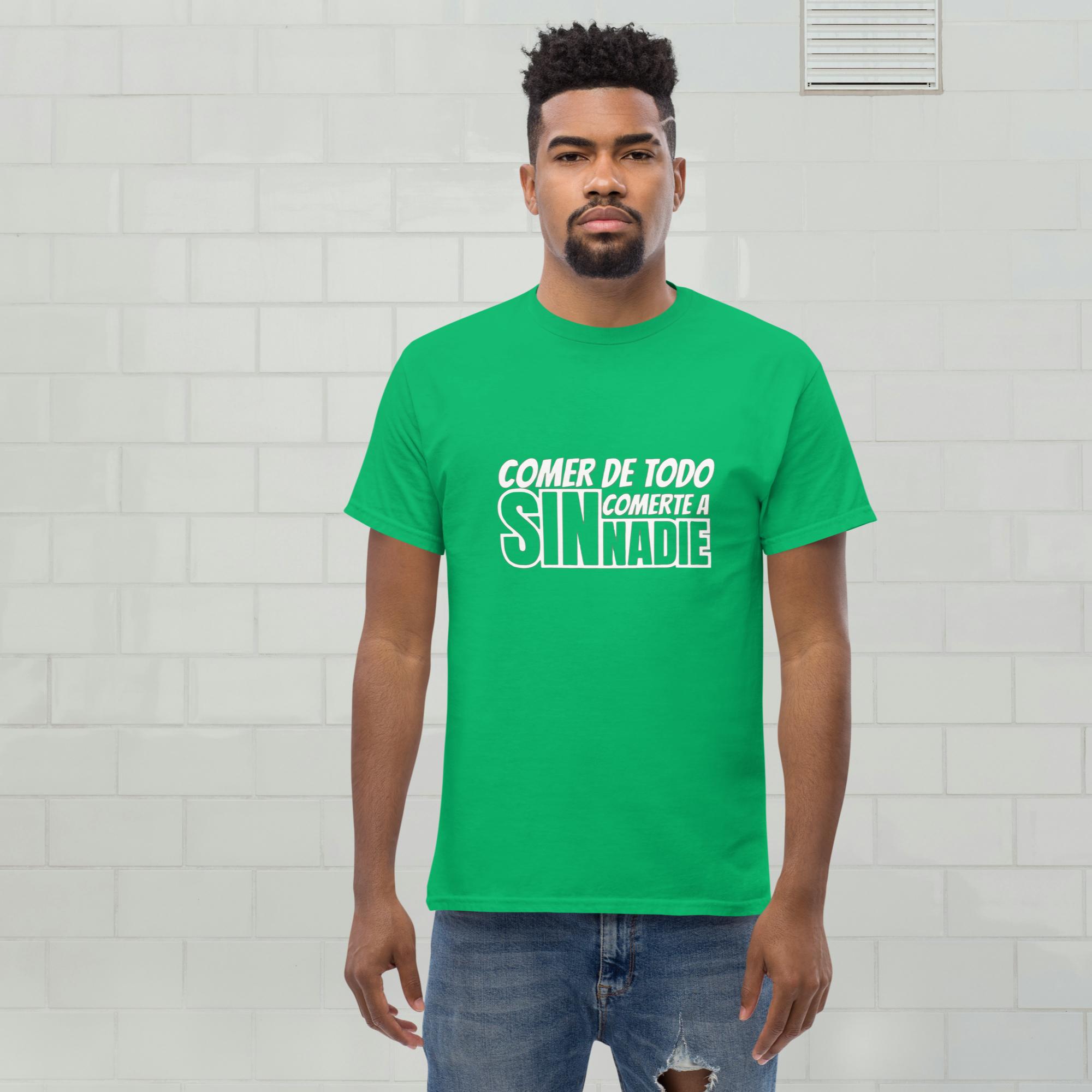Camiseta Vegana Unisex "Comer de Todo sin Comerte a Nadie" - Imagen 7
