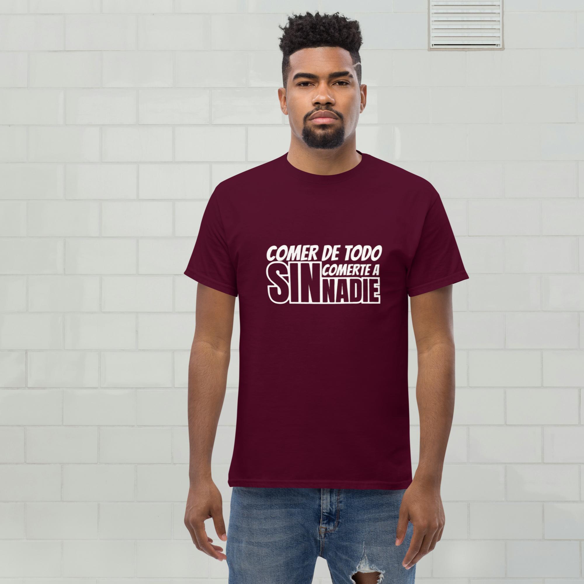 Camiseta Vegana Unisex "Comer de Todo sin Comerte a Nadie" - Imagen 3