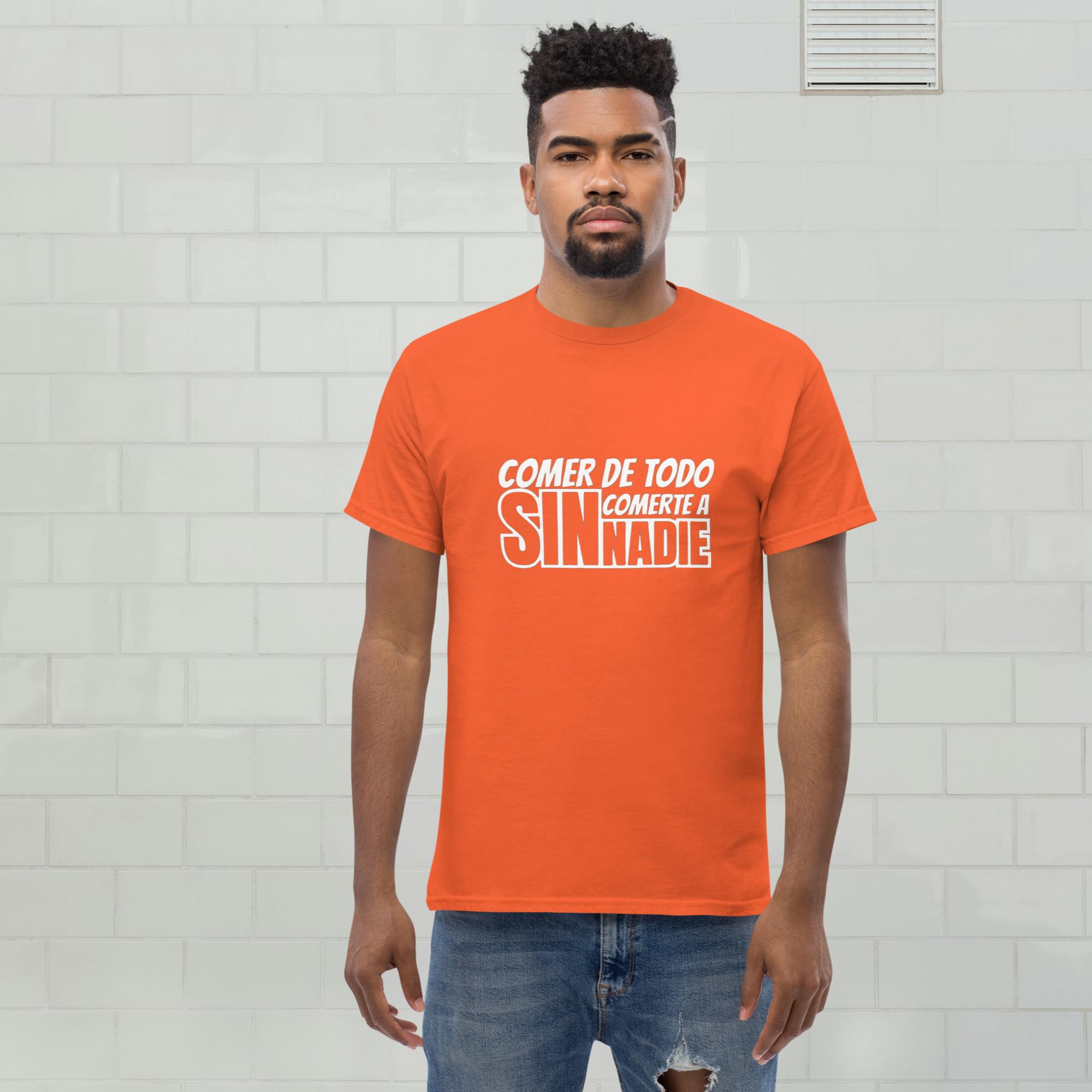 Camiseta Vegana Unisex "Comer de Todo sin Comerte a Nadie" - Imagen 4
